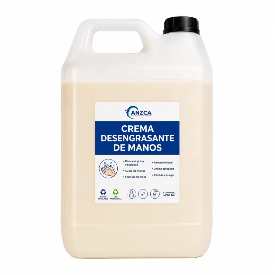 Crema Desengrasante de Manos