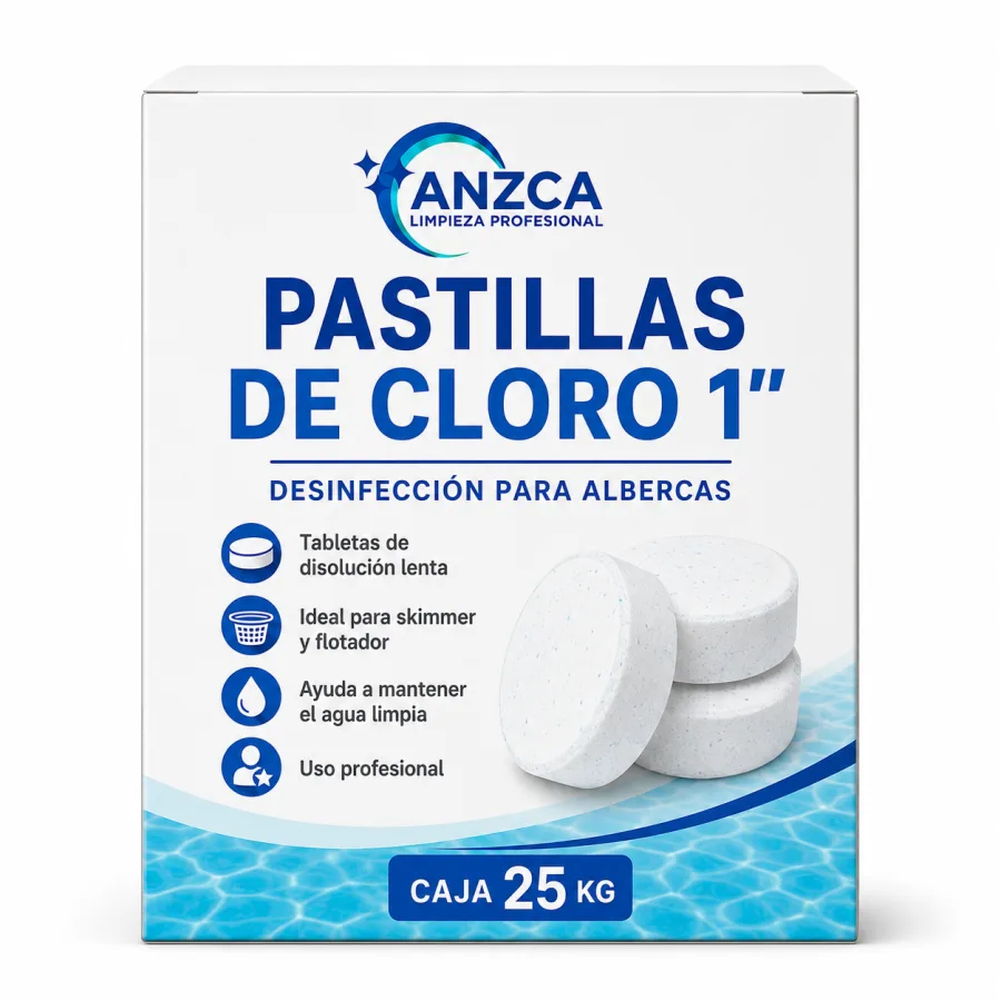 Pastillas de Cloro 1"